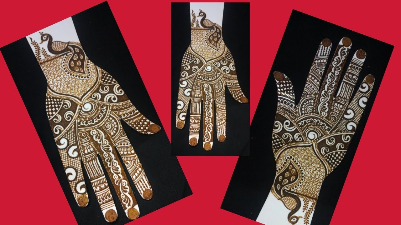 beautiful picock mehndi design.hennamehndi.bridalmehndidesign/marhabanaz 👍