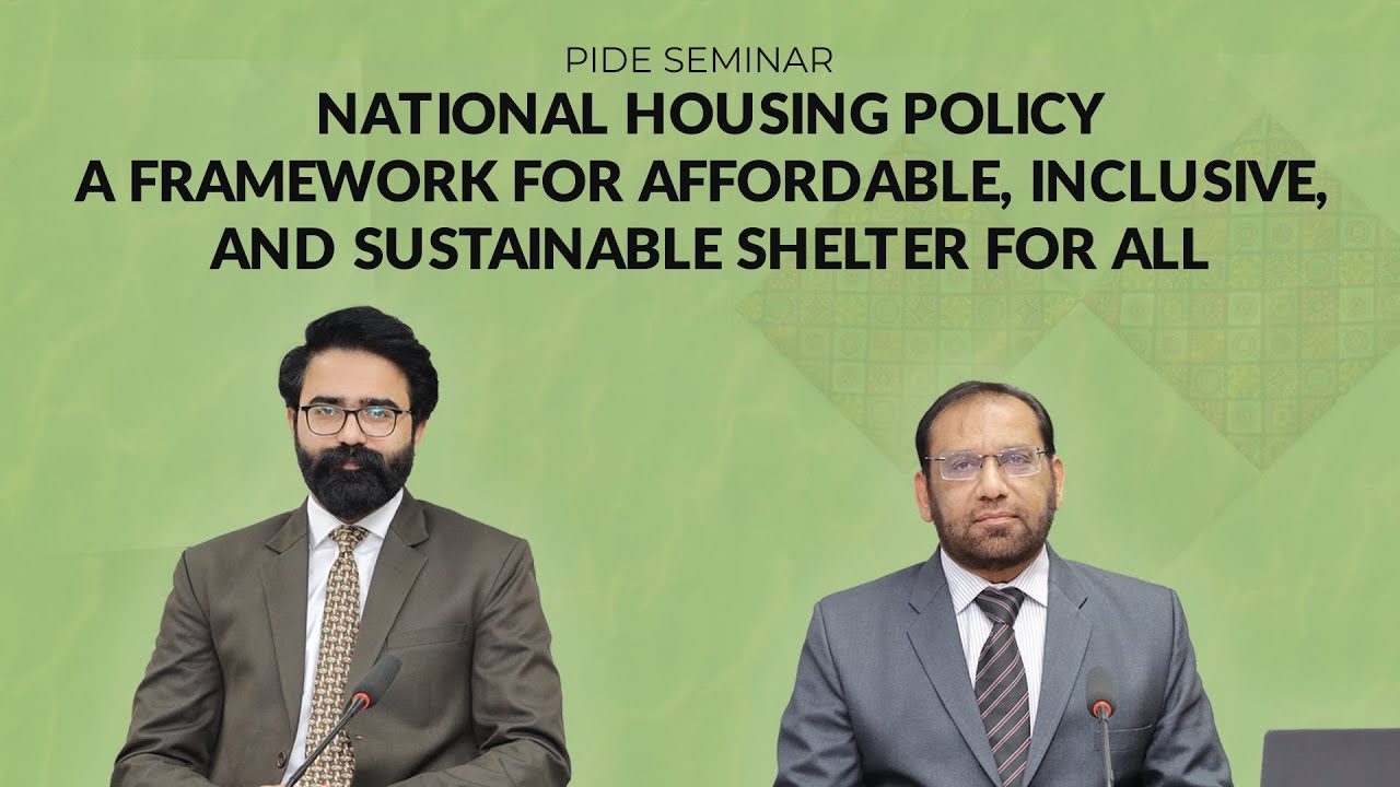 National Housing Policy: A Framework for Affordable, Inclusive, and Sustainable Shelter for All