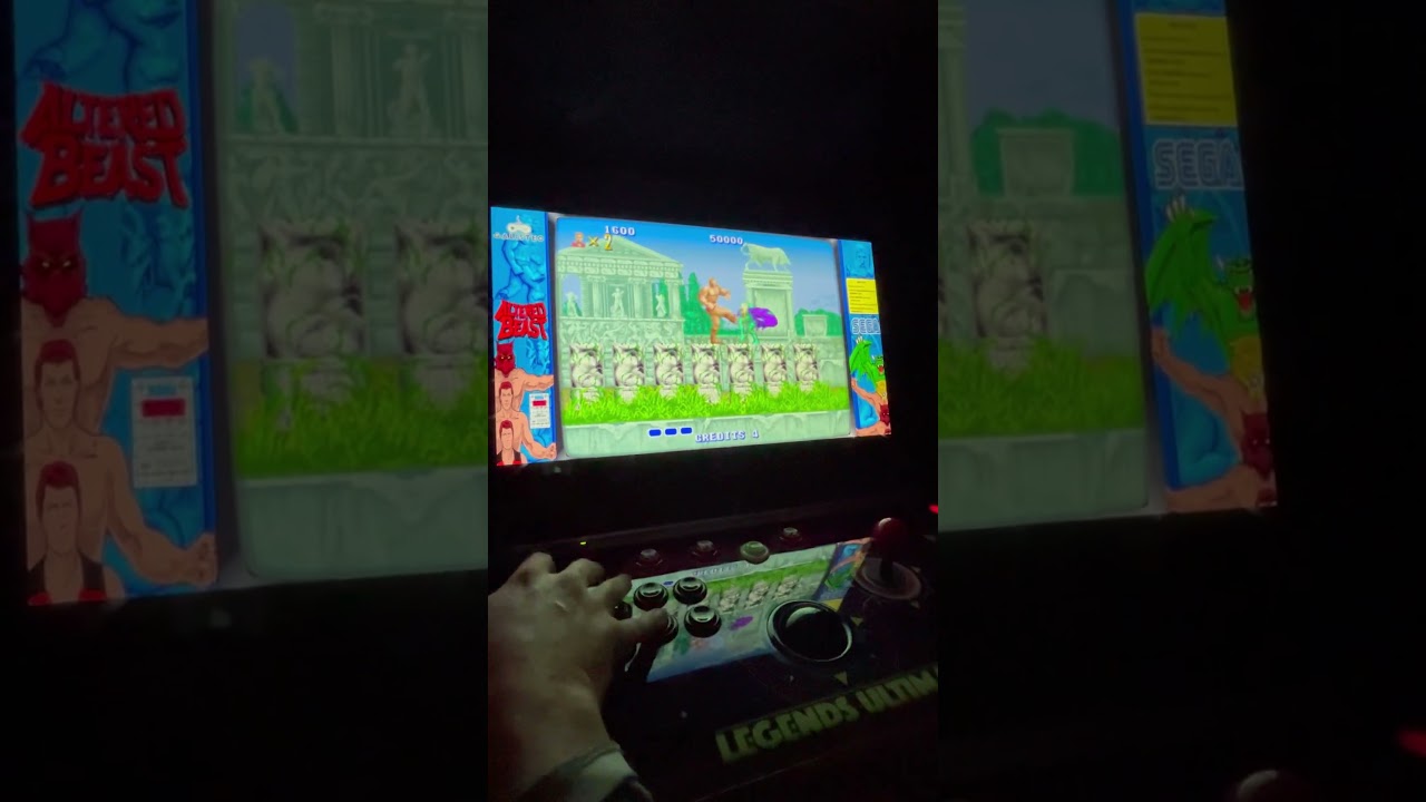 Altered Beast , maybe the greatest intro of all time ? #retrogaming #sega #classicgaming