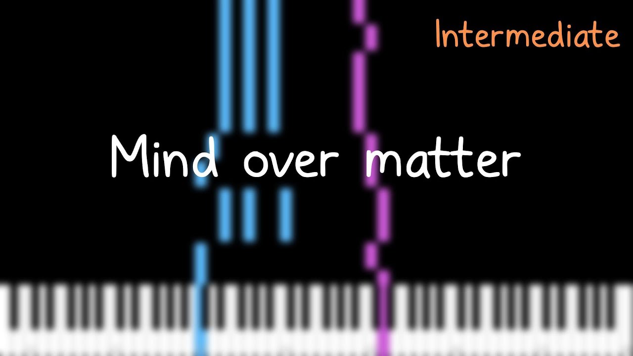 Mind Over Matter -  Young The Giant (Piano Tutorial)
