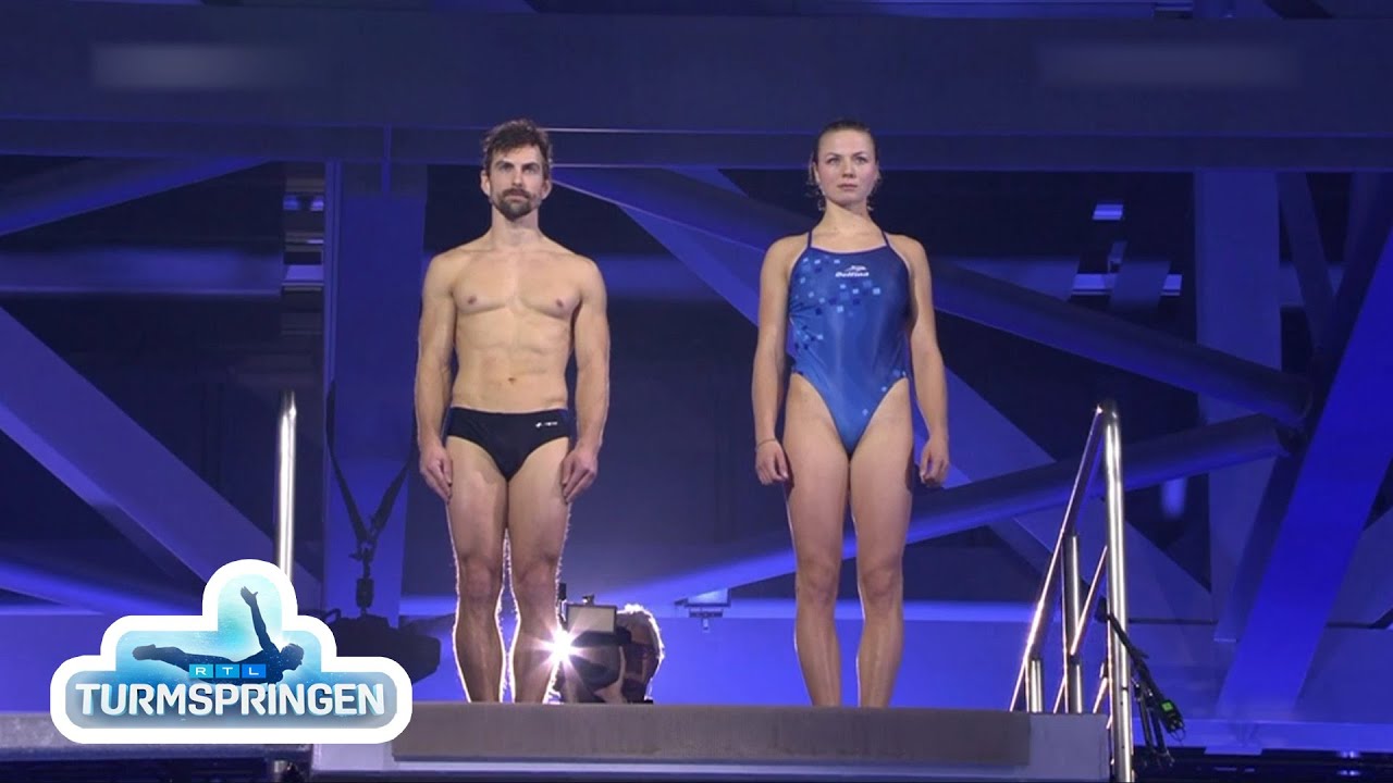 Thorsten und Nico Legat vs. Benni und Ada | Finale Doppel | RTL Turmspringen 2024