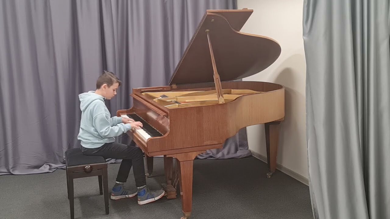 Dominykas Serdiuk, piano, music school "MARIARS" (Vilnius, Lithuania)
