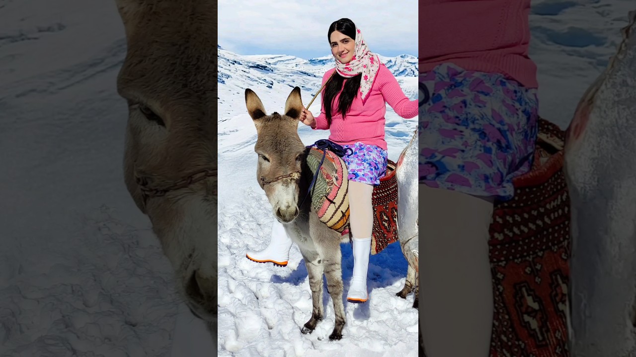 Village Life In Iran: Amazing Cooking & Donkey Riding 