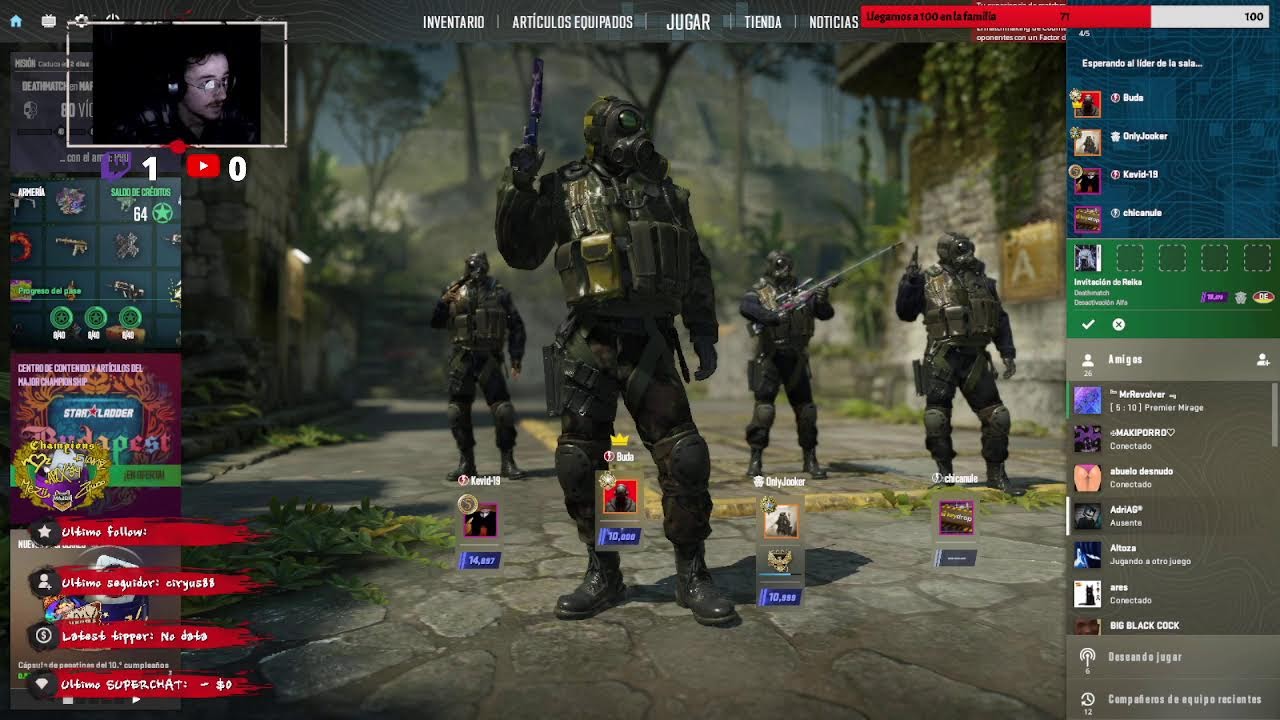 Creamos EQUIPO Y Buscamos integrantes - Counter Strike 2