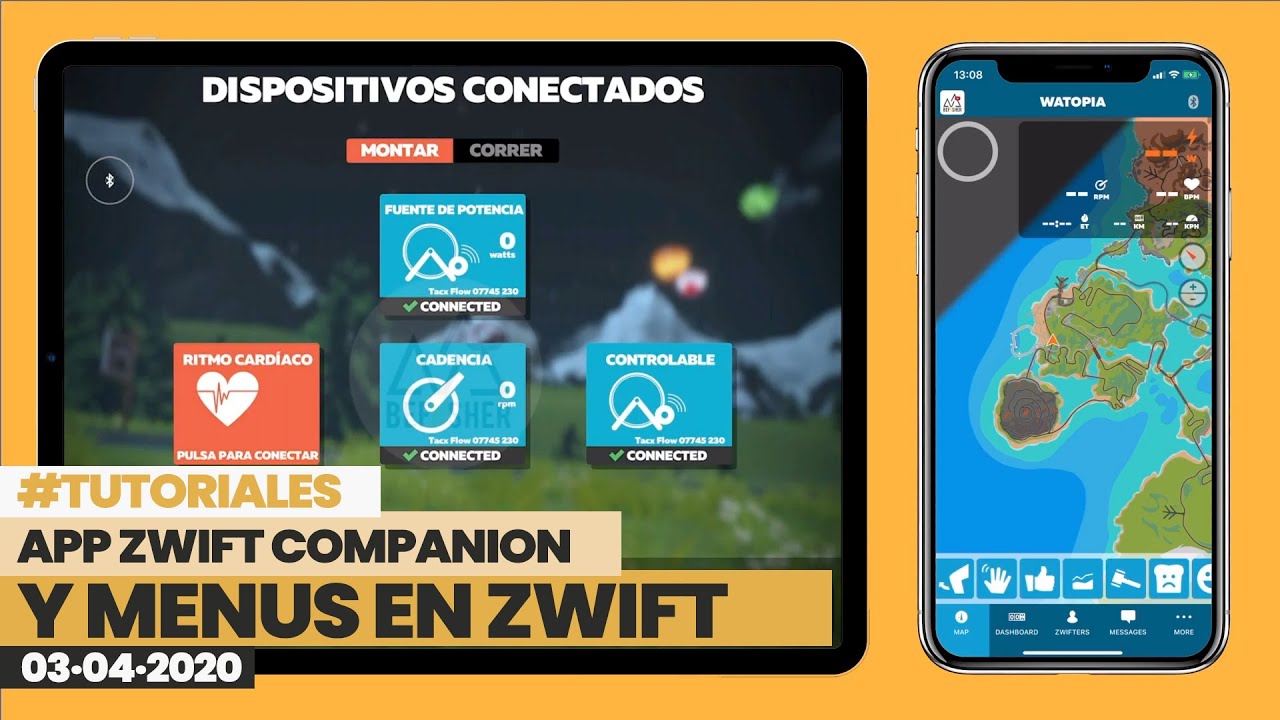 La Guia de Zwift en Espa&ntilde;ol | Zwift Companion y los menus de Zwift | BeFinisher