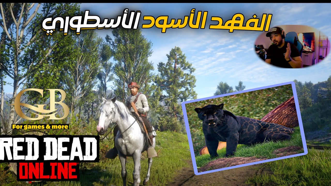 ريد ديد أون لاين : صيد الفهد الأسود الأسطوري .. يقولون صار نادر !!