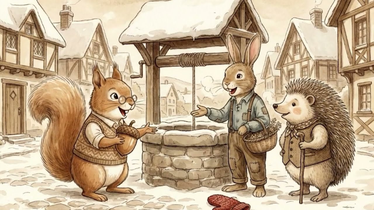 Cozy Magic - A Winter Day in the Quiet Village
