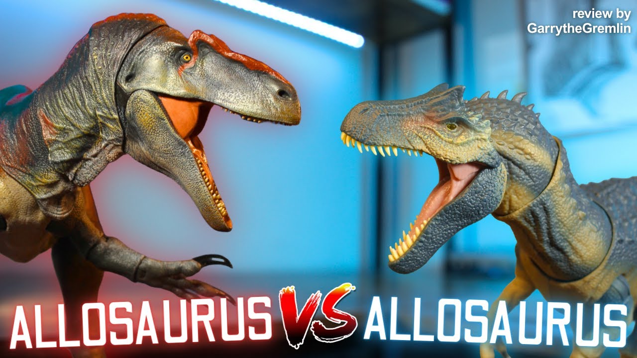 Аллозавр против аллозавра! Что лучше: Creative Beast Studios или Jurassic World?