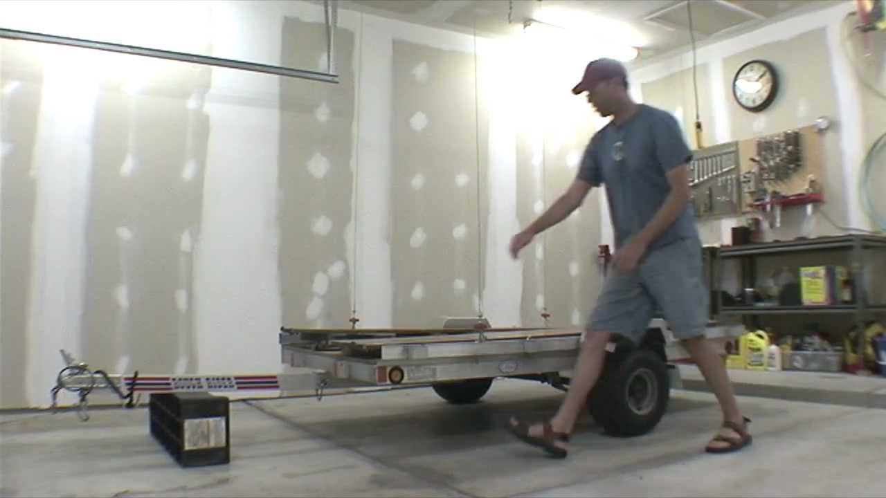 Garage Trailer Lift Storage
