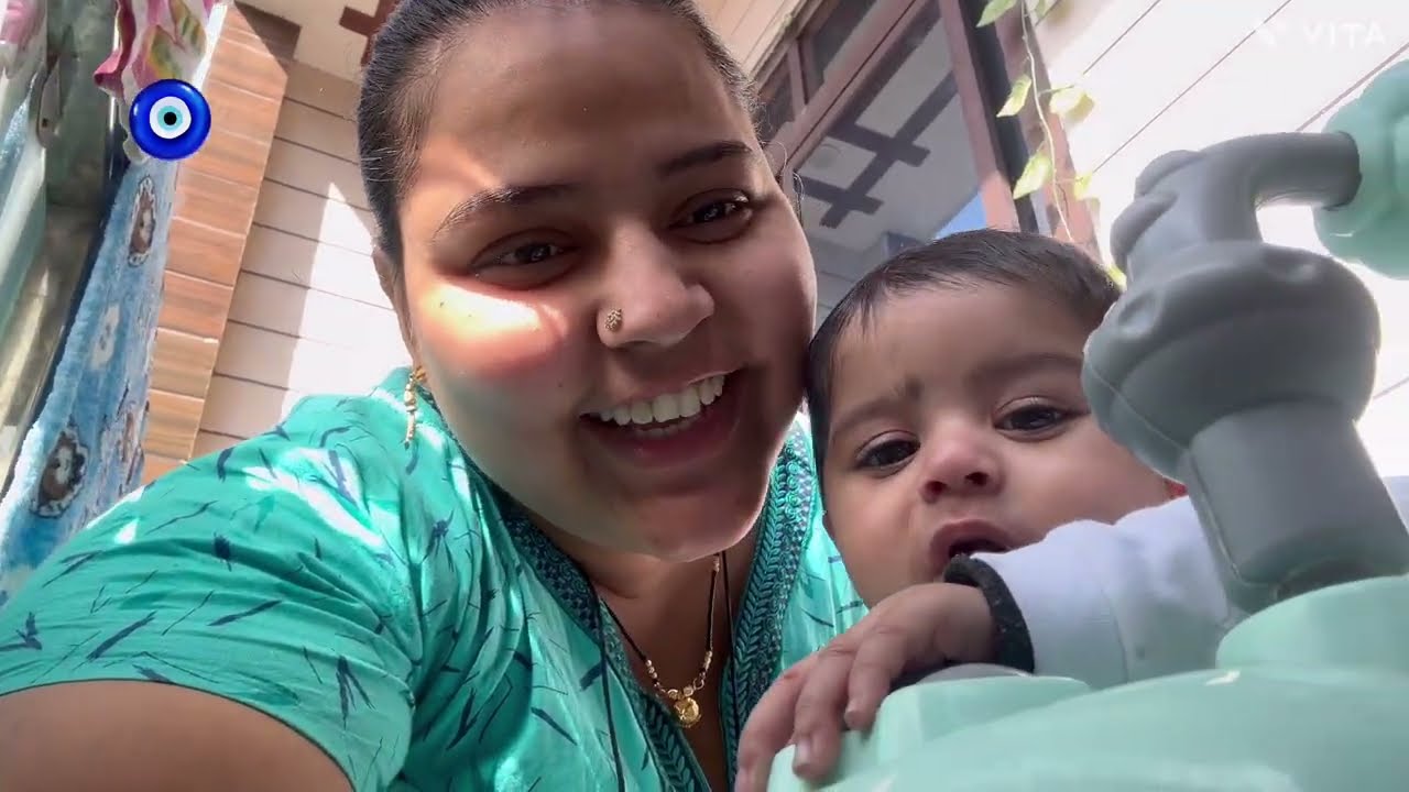 After delivery morning to night fully routine 🥰🌸 dono Bacho Ke Saath￼🤱🏻 @Pinkyvlogs58 