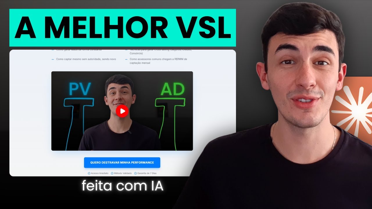 Como CRIAR VSL com IA de um jeito FÁCIL (sem ficar genérico)