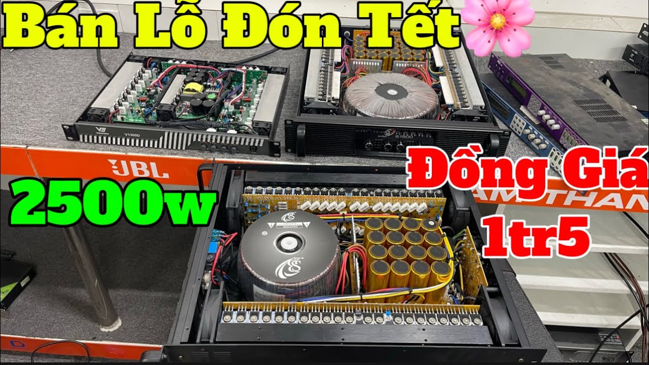 XẢ Lỗ Đón Tết Đẩy Khủng Đánh sub Kép 2500W/1k Mỹ🇺🇸 Thiết bị âm thanh gia đình xả đồng giá 1tr5
