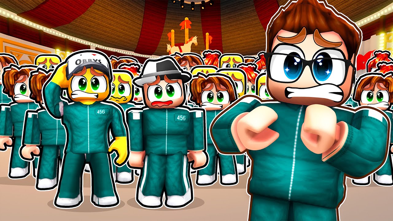 S RIDEREM a NEREM proti 700ti SQUID GAME NPCs! (roblox)