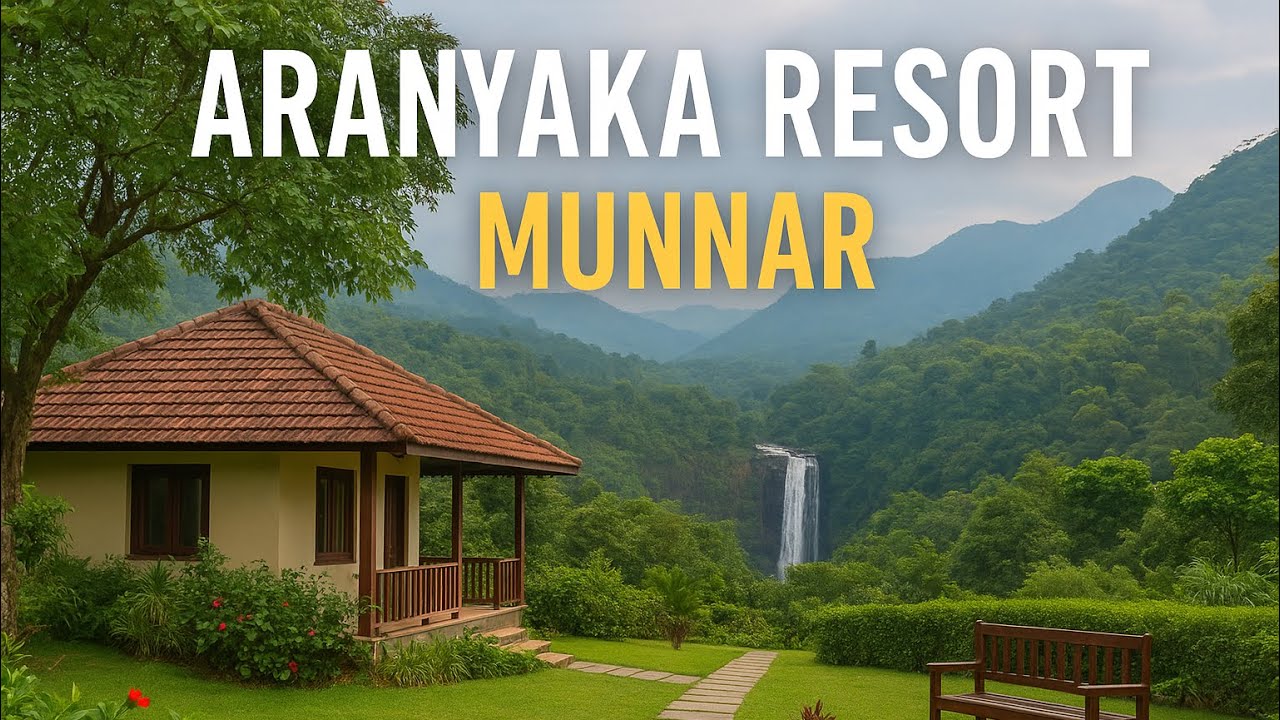Aranyaka Resort Munnar | Peaceful Stay with Attukad Waterfall & Mountain Views 🌿✨ | Pullivasal