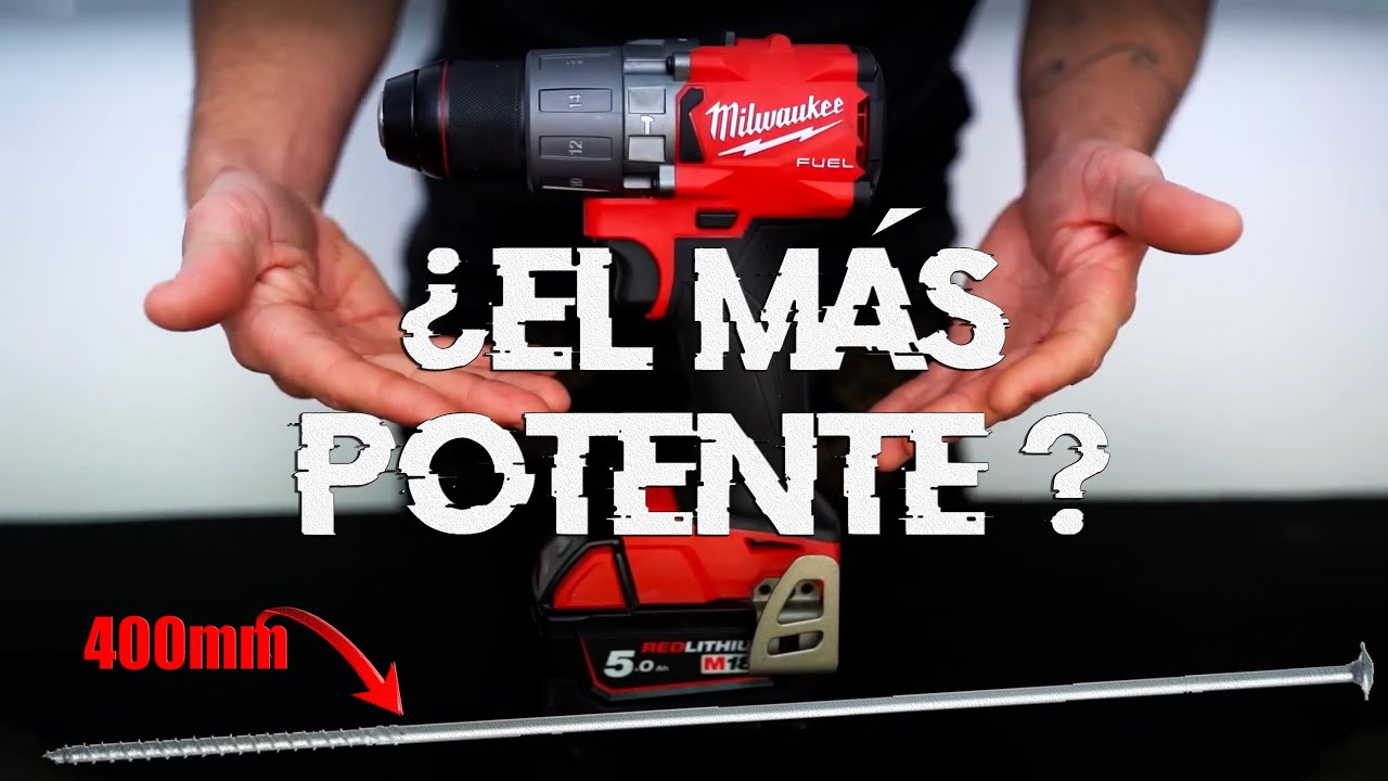 La prueba más EXTREMA del taladro Milwaukee M18: ¿Podrá sobrevivir?