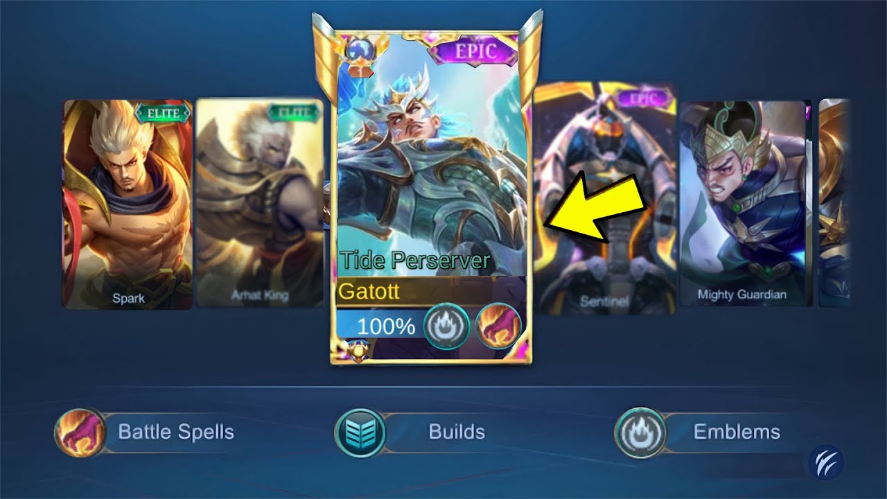 I'VE TRIED GATOTKACA CORE + NEW EMBLEM !! 2024 (auto one shot?)😲