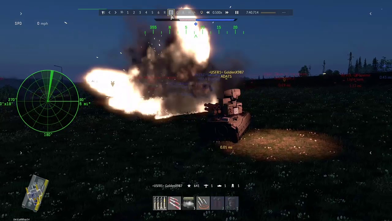 Close counter.