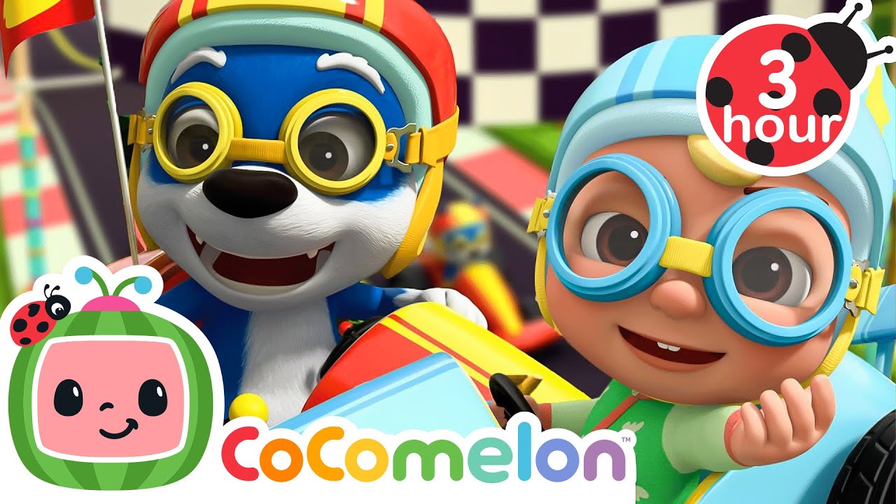 ZOOM ZOOM! Go Kart Song! 💨 | Cocomelon Animal Time - Nursery Rhymes