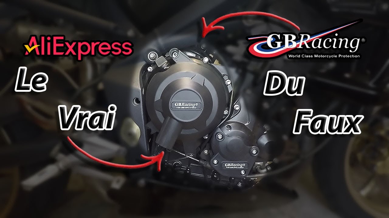 MotoVlog #Tuto n°13 - On pose des protections de carter / la bonne affaire #aliexpress #gbracing