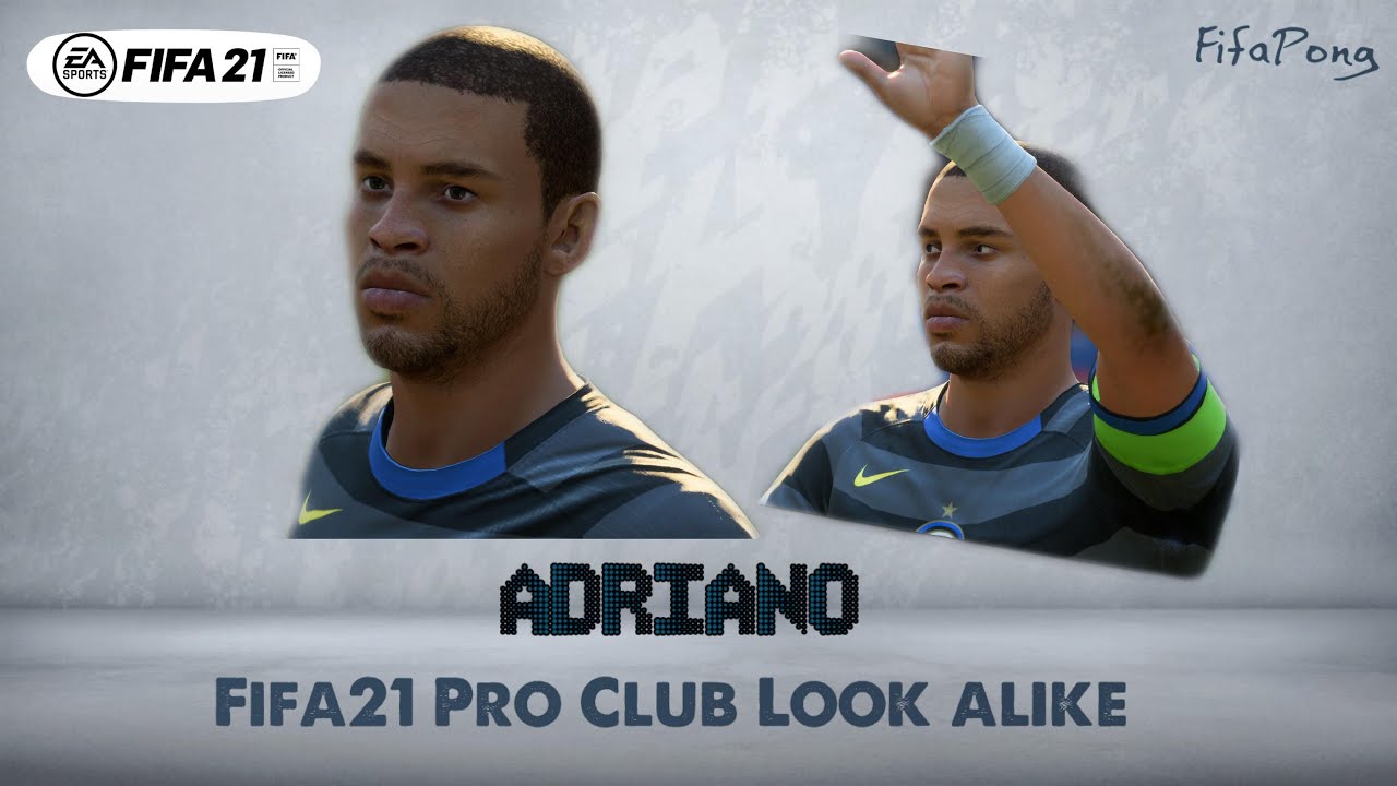Fifa21 Virtual Pro club look alike Adriano // Inter Milan // Brazil // The Emperor
