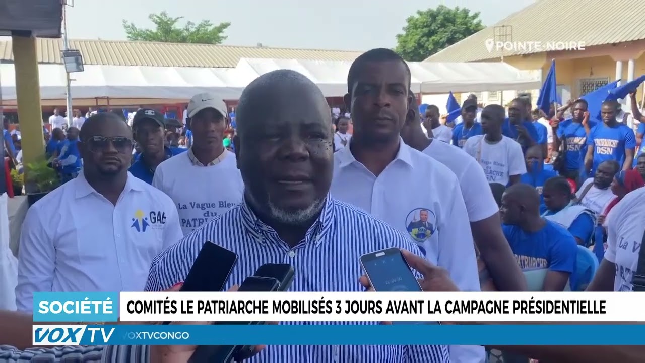 Comités Le Patriarche mobilisés 3 jours avant la campagne présidentielle