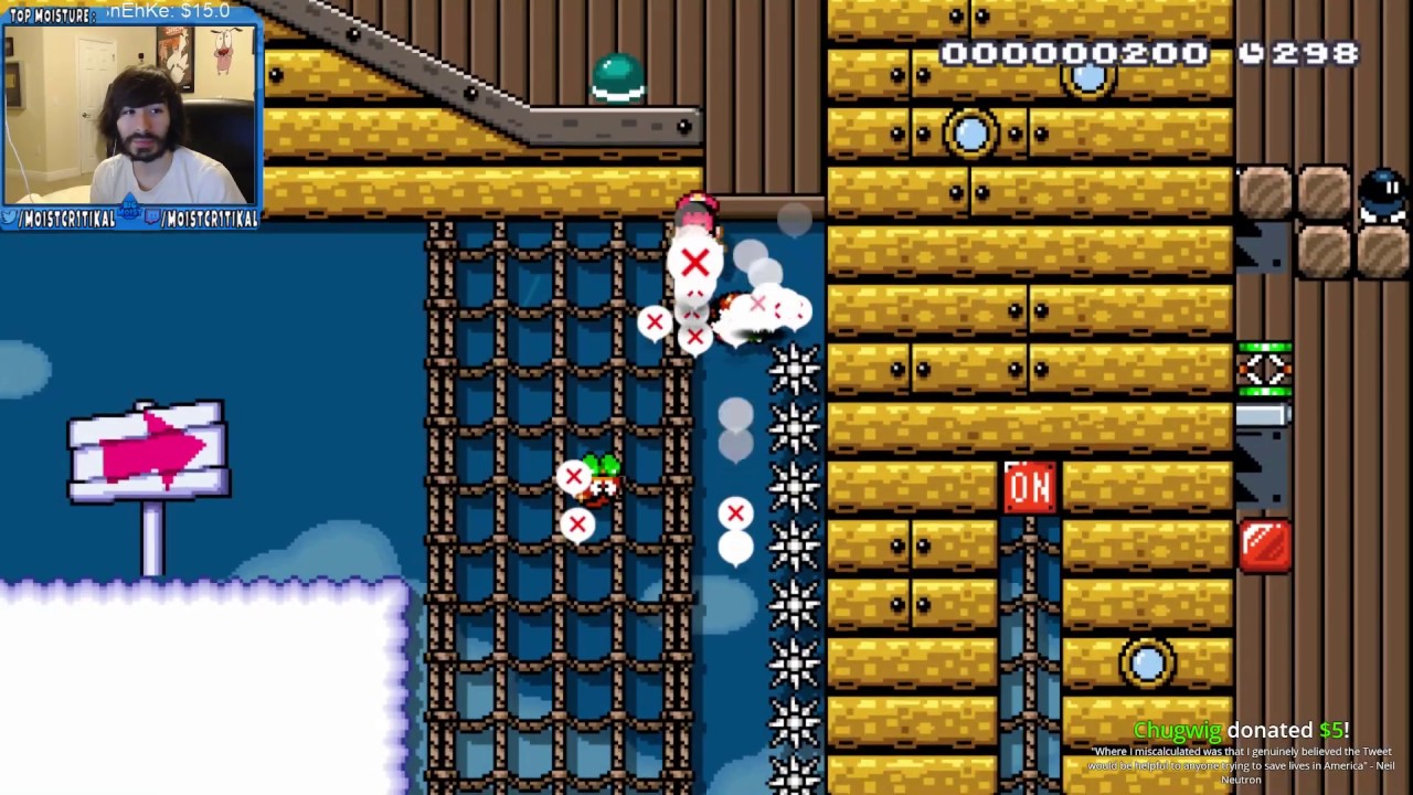 moistcr1tikal Twitch Stream Aug 5th 2019 [Super Mario Maker 2]