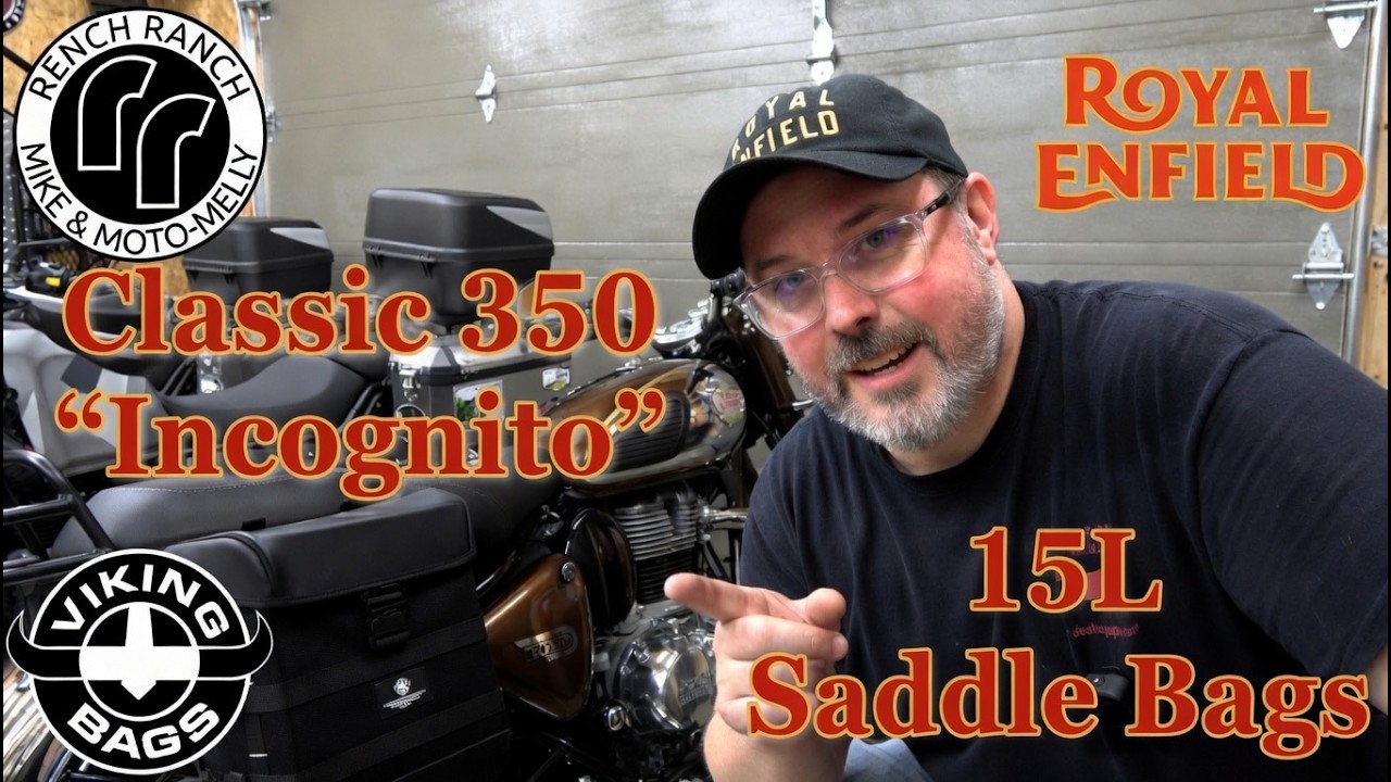 Royal Enfield Classic 350 Viking Saddle Bags Install