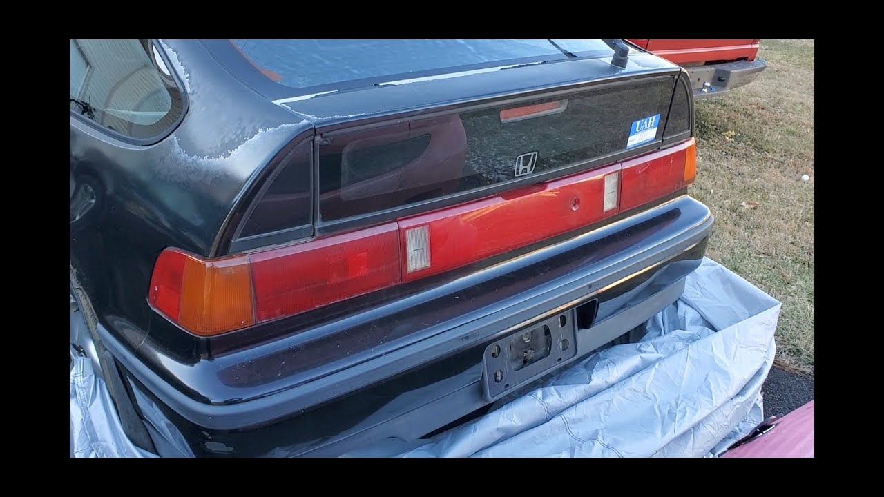 88 Honda CRX Si first start in over 15 years!