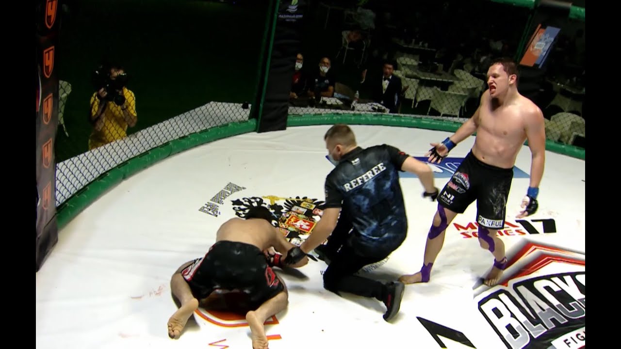Crazy elbow KO / Ilya Freymanov vs Erziman Bayramov