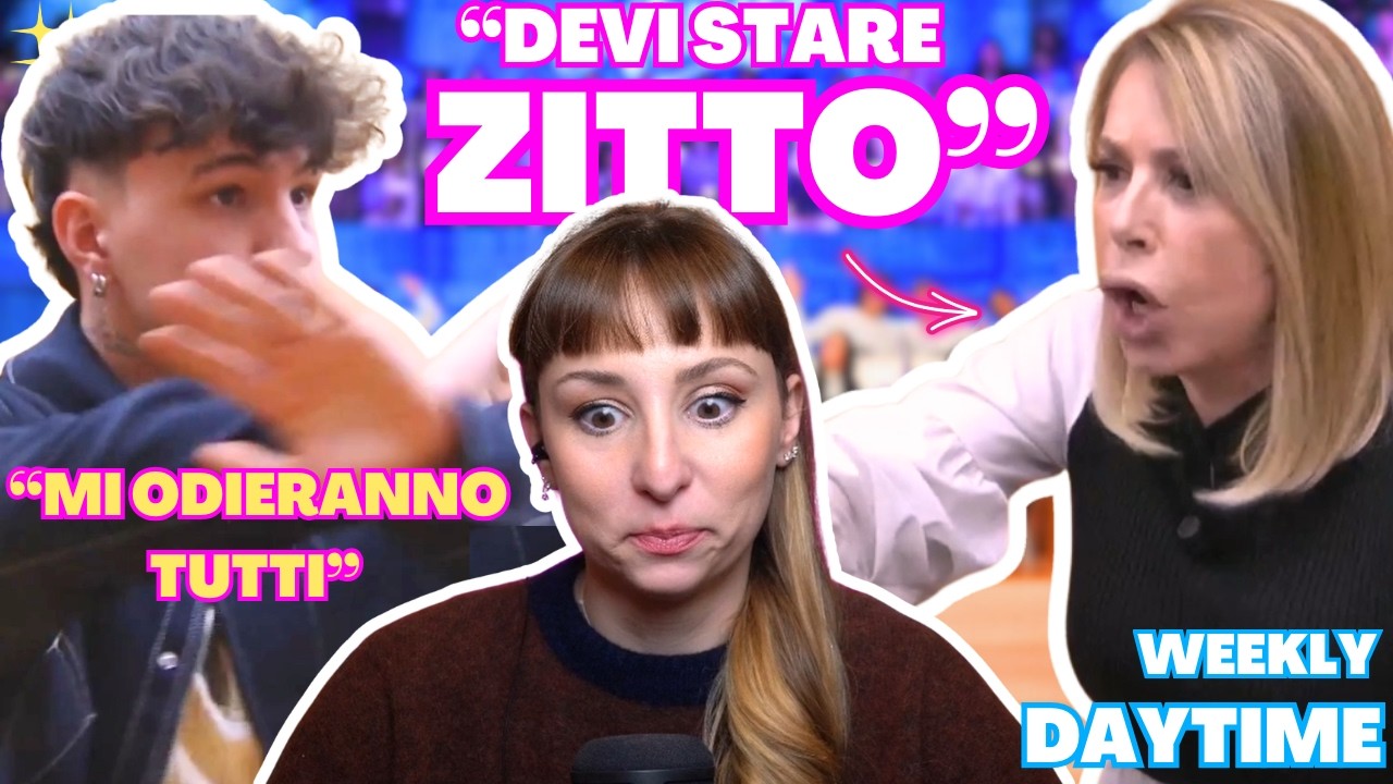 VERGOGNAAA!! SCONTRO ASSURDO TRA UN ALLIEVO DI AMICI E LA PETTINELLI *REACTION 2025