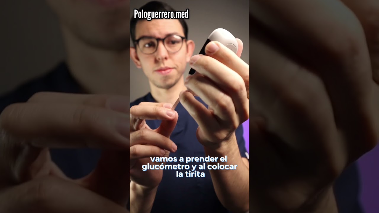 &iquest;C&oacute;mo funciona el gluc&oacute;metro Accu-Chek Instant? #medicina #sabiasque #diabetes