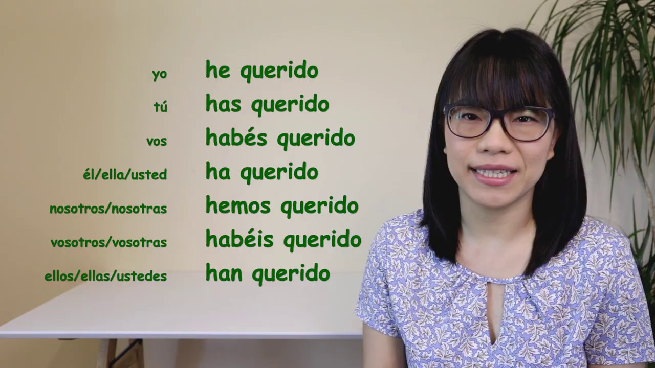 Verbo querer | conjugaciones | Aprender español | LEARN SPANISH