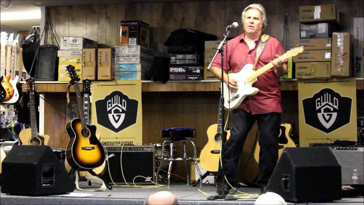 Doyle Dykes putting a Telecaster through its paces.