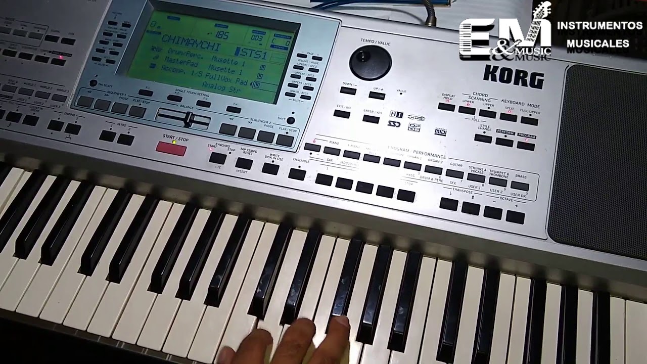 TECLADO KORG PA50 MIX CHIMAYCHI  (RITMO COMPATIBLE CON EK-50)