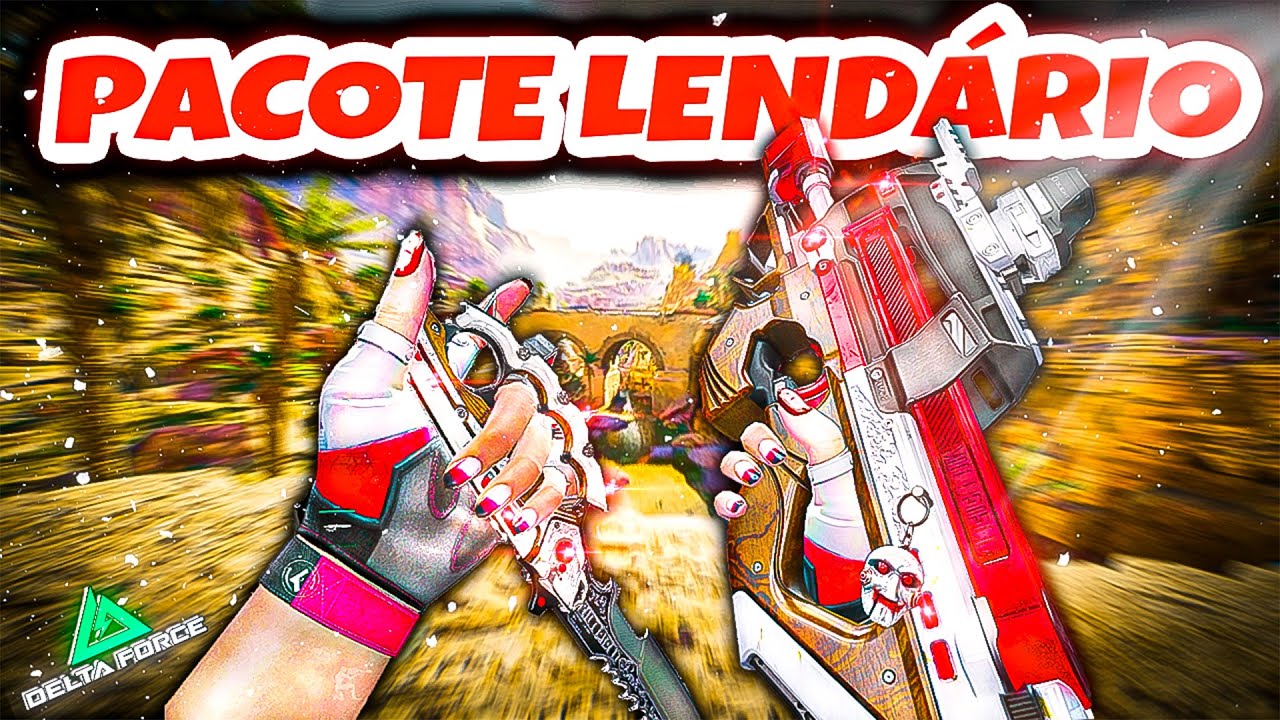Peguei o NOVO PACOTE LENDÁRIO e… A FACA É UM ABSURDO! Delta Force Mobile