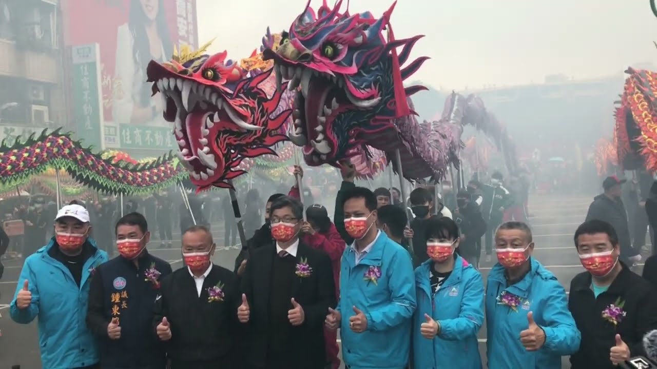 【大漢之音新聞】苗栗火旁龍祥龍開光點睛客家龍競技