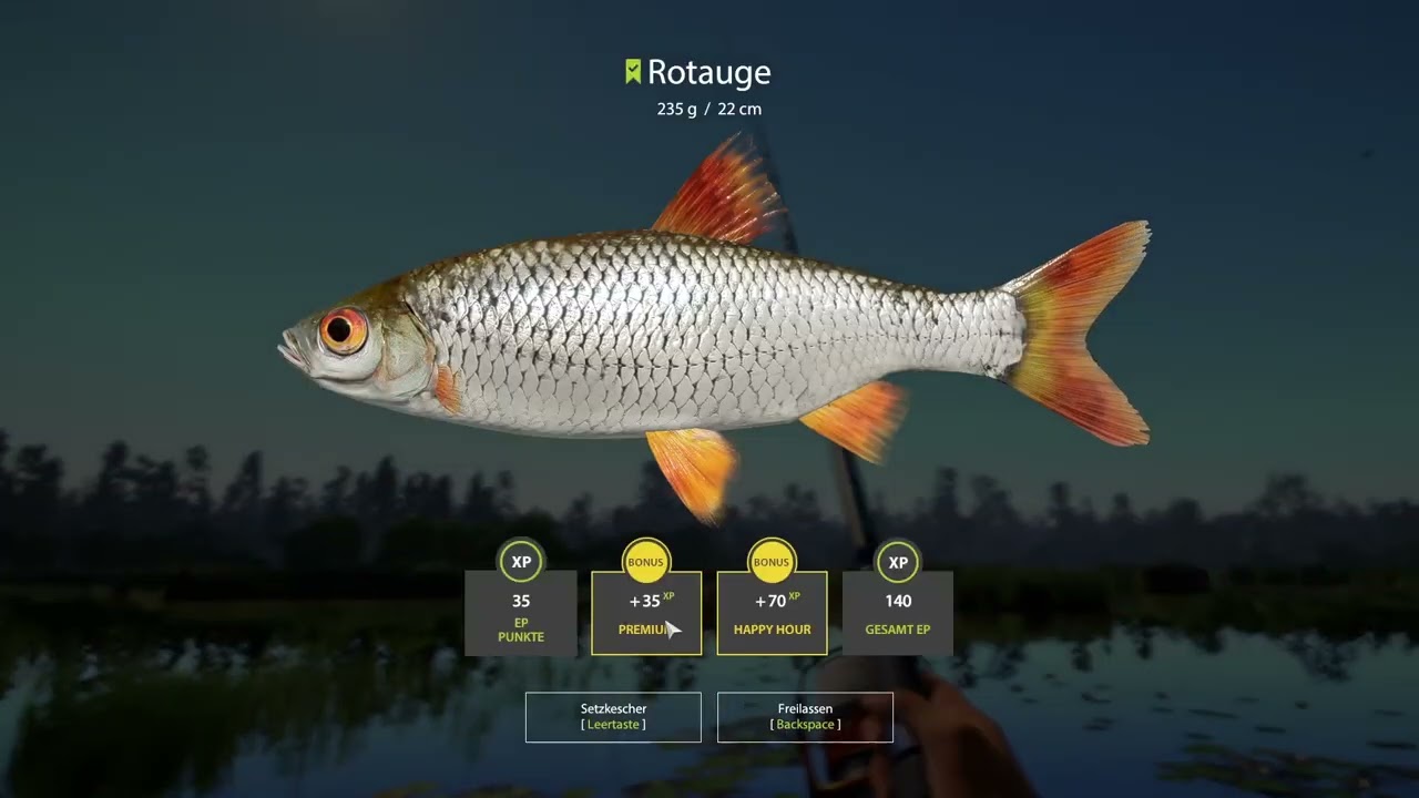 #314 RF4  Mit Weißbrot am Bärensee  [Russian Fishing] [RF4] Bärensee]