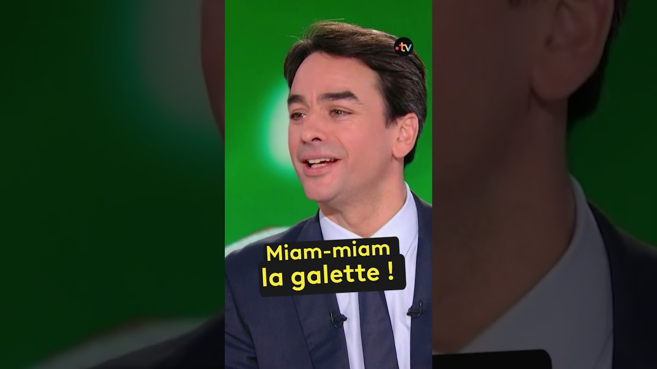 Miam-miam la galette avec Julian Bugier 👑