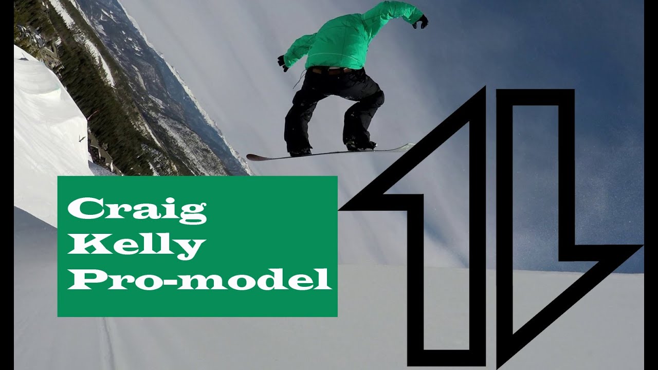 Craig Kelly Pro-Model Snowboard Shred.