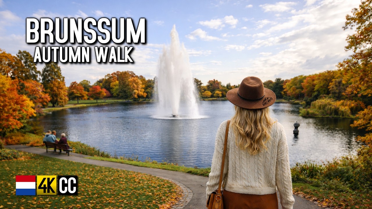 Brunssum Serenity Walk: Charming Dutch Villages in 4K | City Walk