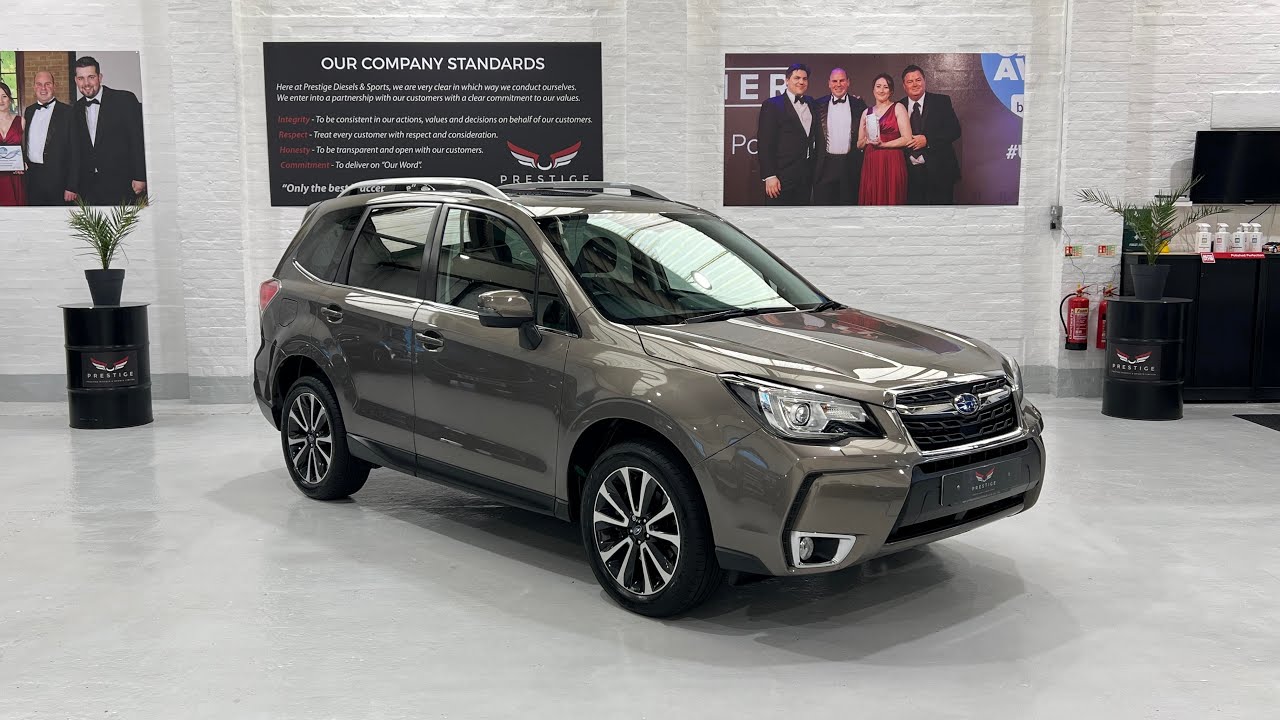 2019 Subaru Forester XT 2.0i Turbo Symmetrical AWD Panoramic Roof Fuji Sepia Bronze