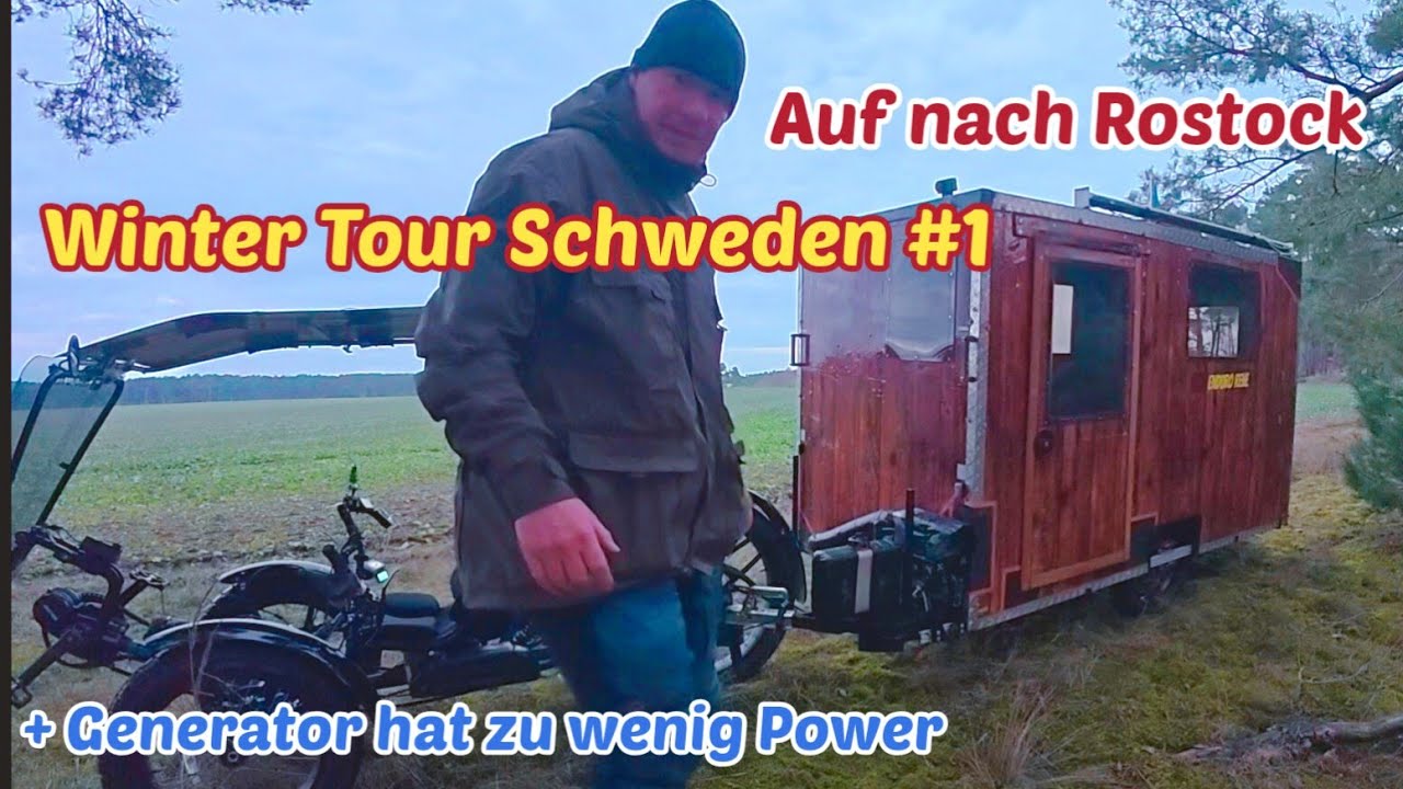 Winter Tour Schweden #1/Zu wenig Leistung+freundlicher Jäger 