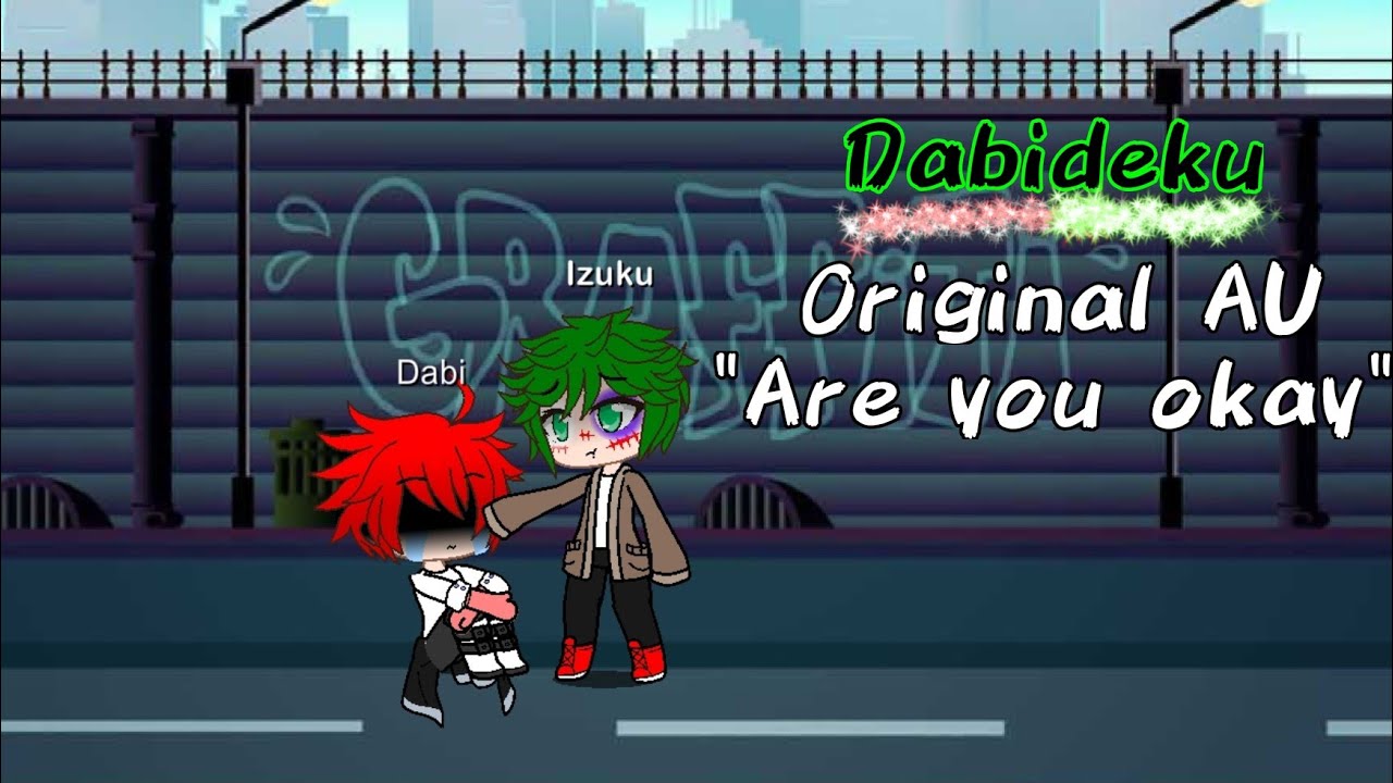 •DabiDeku/DabiZuku•hero AU•Gacha club•original•