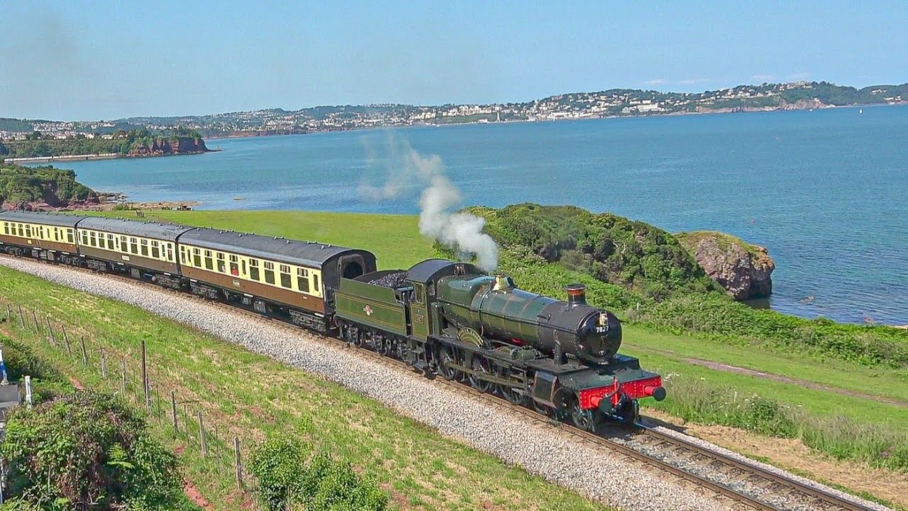 Great Western Steam on the Holday Line! 5239, 7827, 5029 on the Dartmouth Steam Railway June 2025