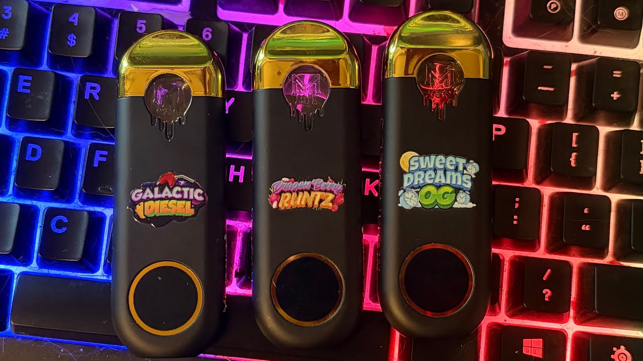 Muha Meds 2g Gen 3 Galactic Diesel, DragonBerry Runtz & Sweet Dreams OG Disposable Review