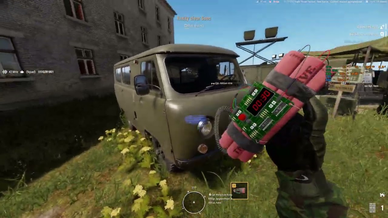 Chasing Enemy Armor with an Exploding Van Arma Reforger