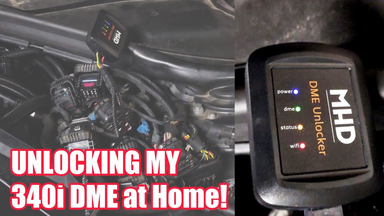 Я сделал разблокировку на моём 340i дома! - MHD DME Unlocker