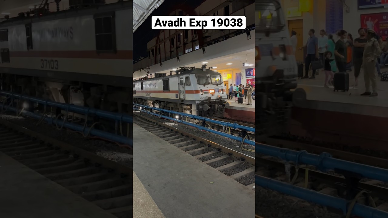 Avadh exp 19038   #indianrailways #railway #rail #trains