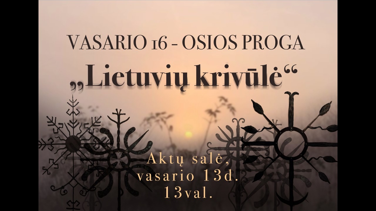 Vasario 16 minėjimas '26
