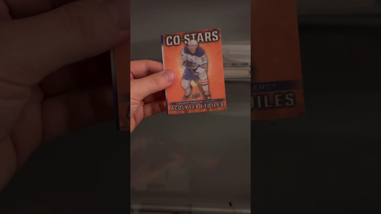 Co-stars 🤩 #hockeycards #sportscollectibles #timhortons #sportscards #hockey